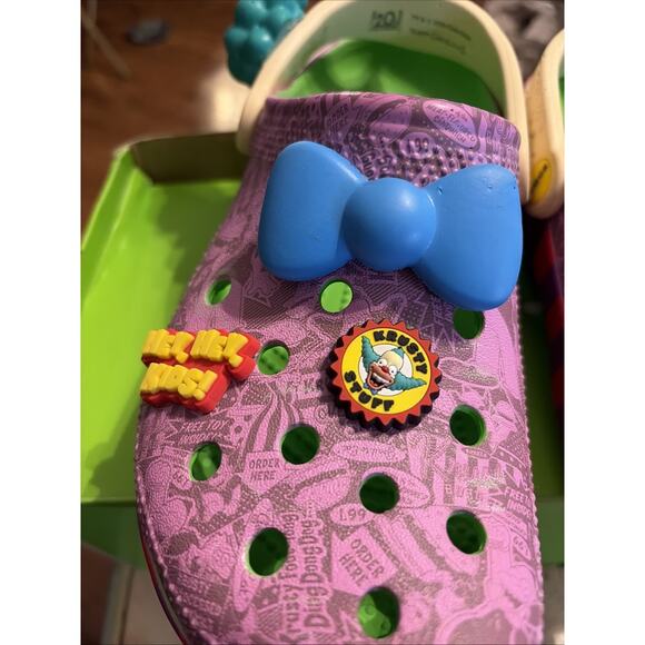 Crocs x The Simpsons "Krusty the Clown" Classic Clog Mens 6 Wmns 8 211107-90H - Picture 3 of 10